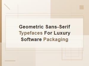Elevated Geometry: Sans-Serif Fonts for Luxury Software